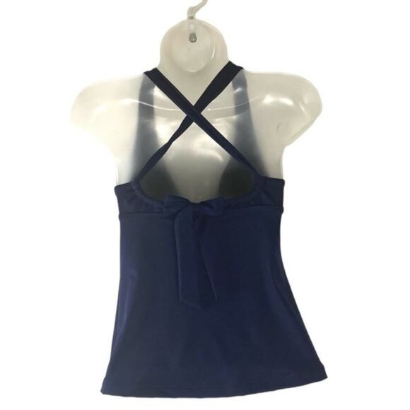 Athleta Womens Plunge Swim Tankini Swim Tank  UPF 50+ Beach Vacation XS - Picture 3 of 6